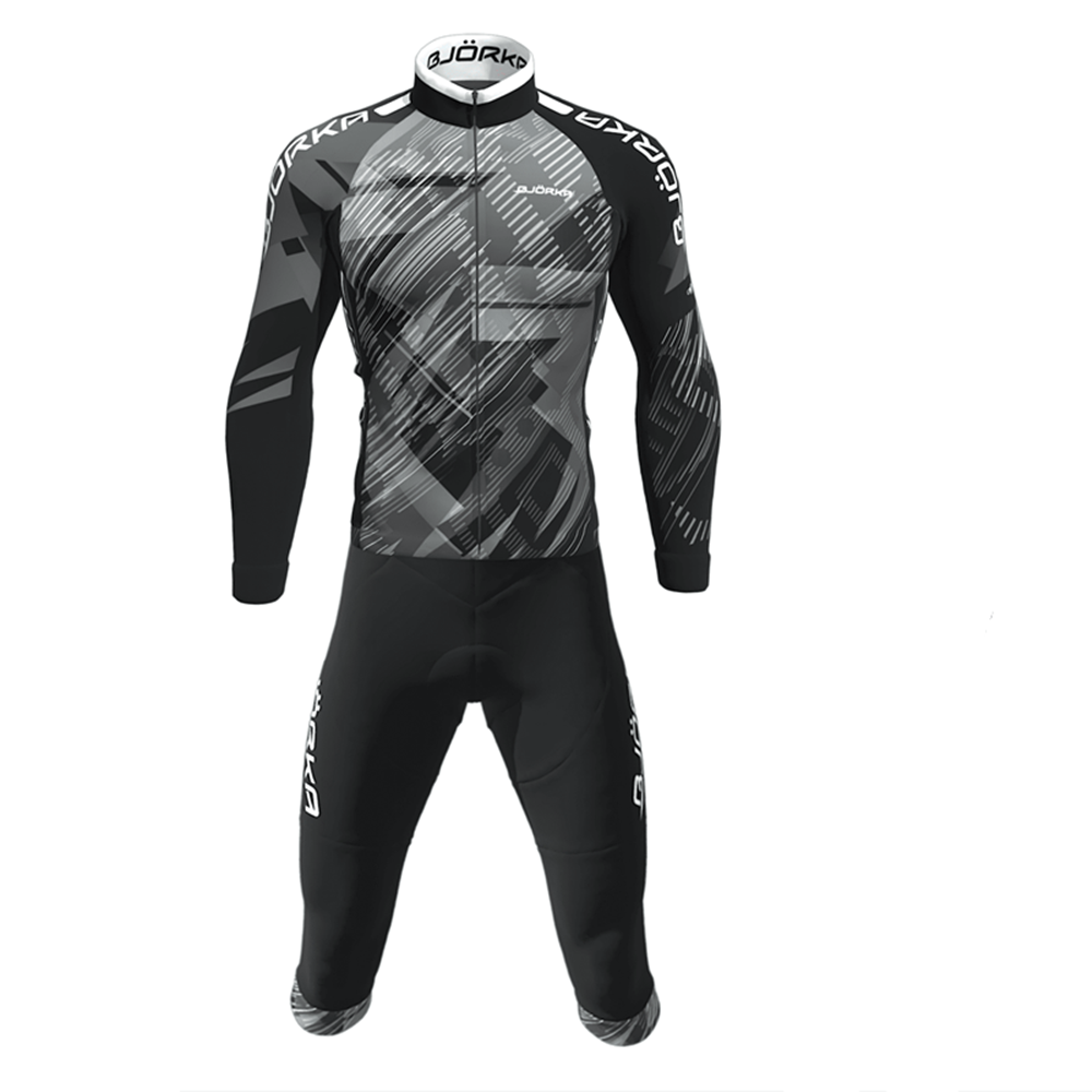 Cycling Gear Leaderboard - Spring/Autumn Bjorka Cycling Long Sleeve Jersey