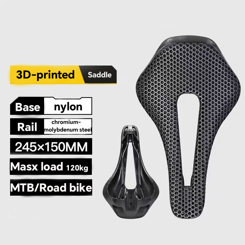 Carbon Fiber Saddle - 3D Printed Saddle 7*7mm Bike Seating
