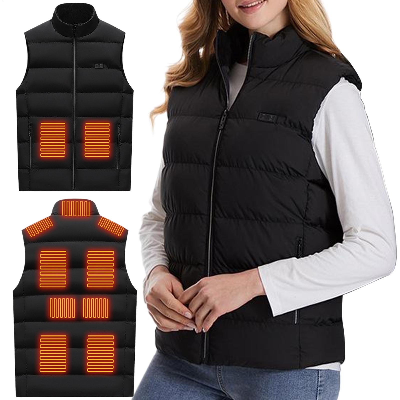 Winter Heated Vest Warm USB El - Cycling Heat Gear 评论和价格