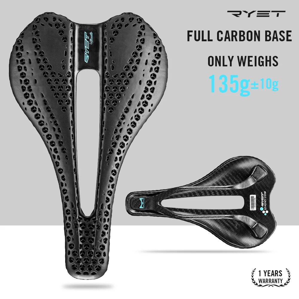 RYET Carbon 3D Printed Saddle  - Carbon Fiber Saddle 评论和价格