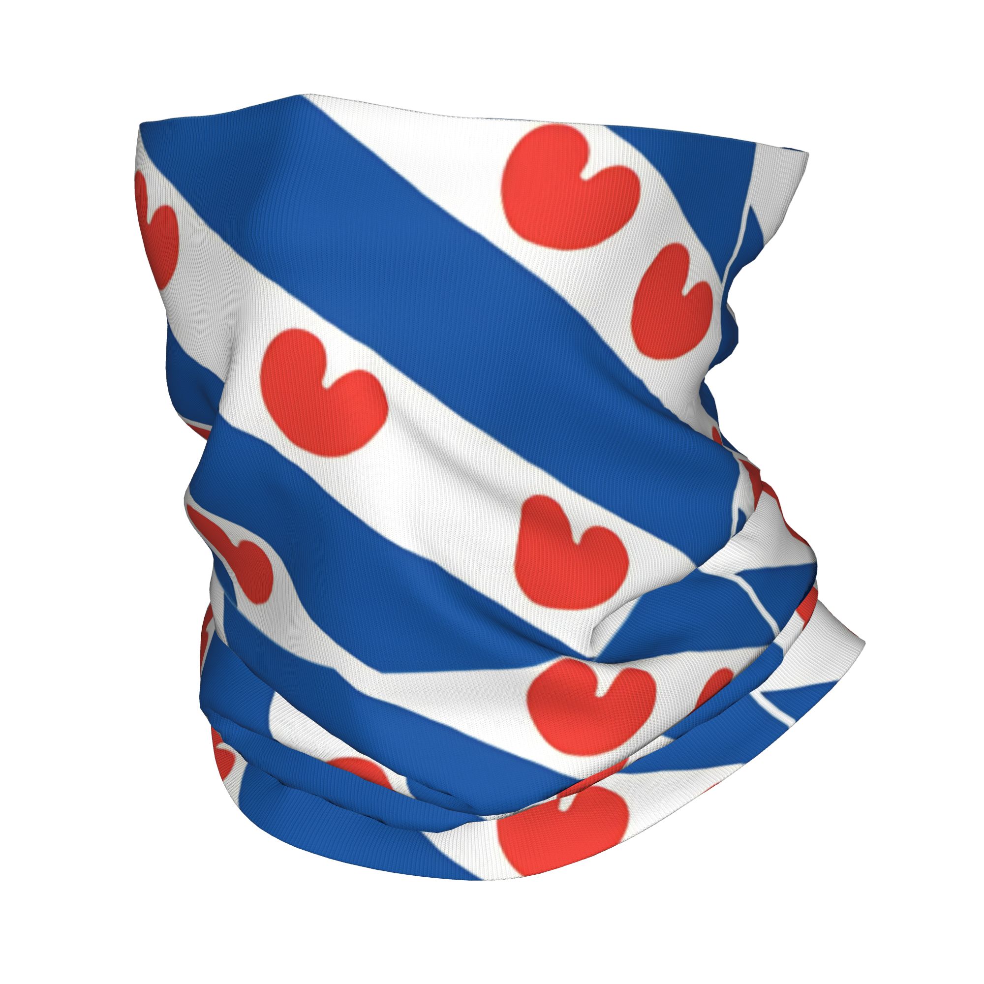Friesland Flag Bandana  Vintag - Cycling Face Mask 评论和价格