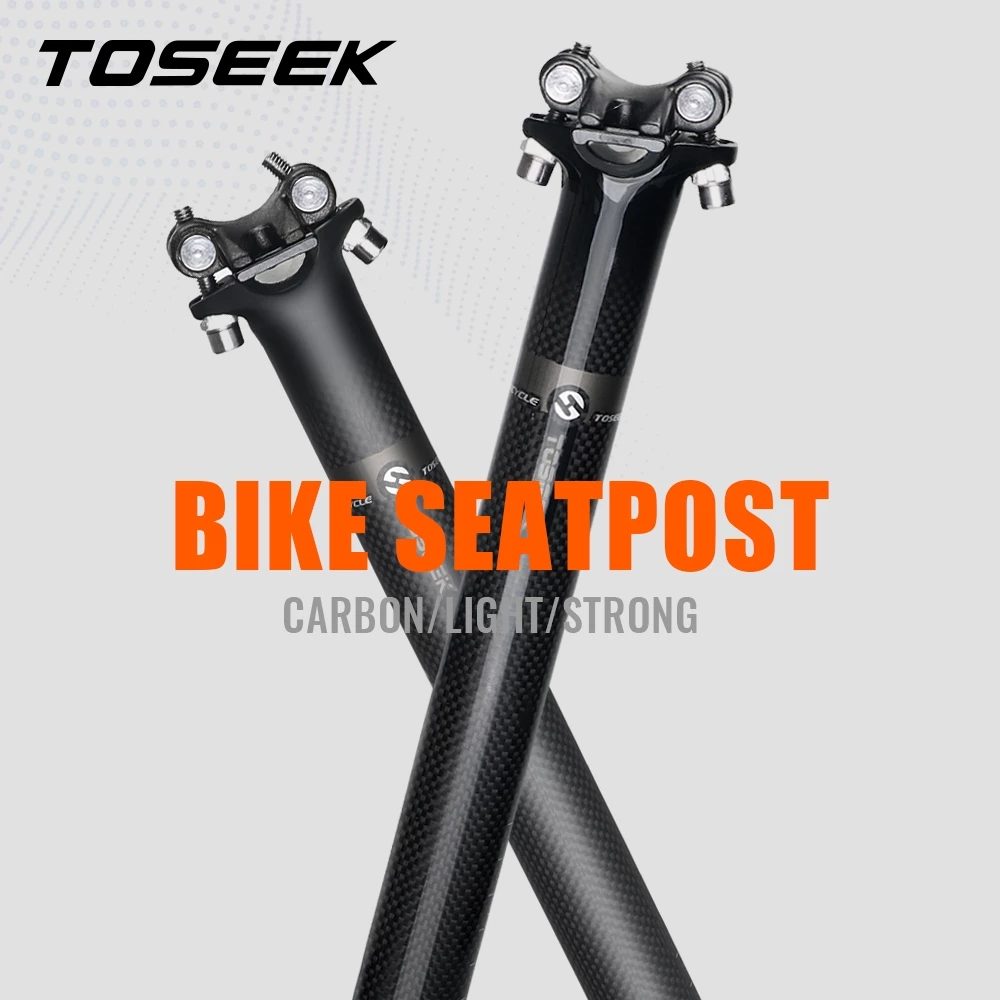 TOSEEK 3K Matte Full Carbon Fi - Carbon Fiber Saddle 评论和价格