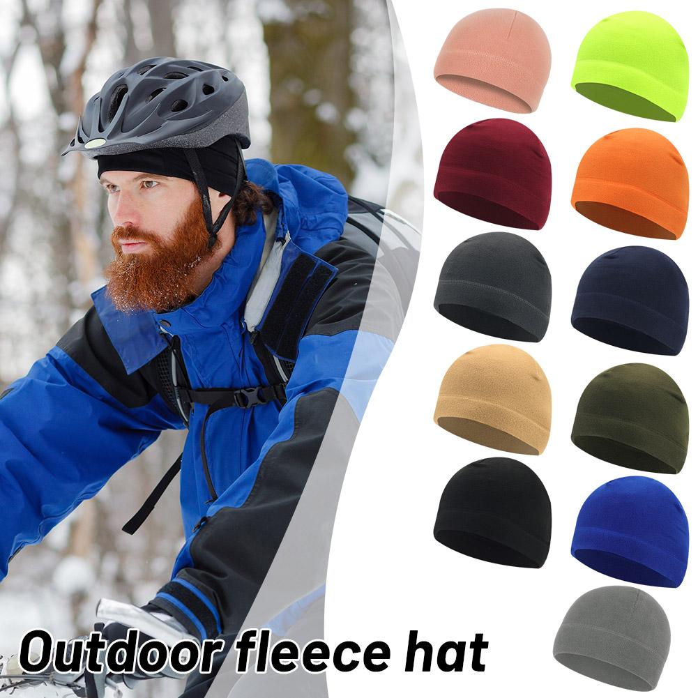 Winter Polar Fleece Cap Men Wo - Cycling Gear In Winter 评论和价格