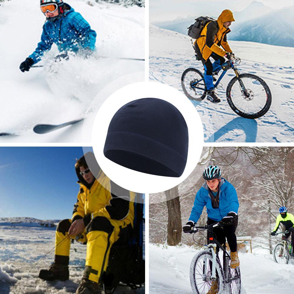 Winter Polar Fleece Cap Men Wo - Cycling Gear In Winter 评论和价格