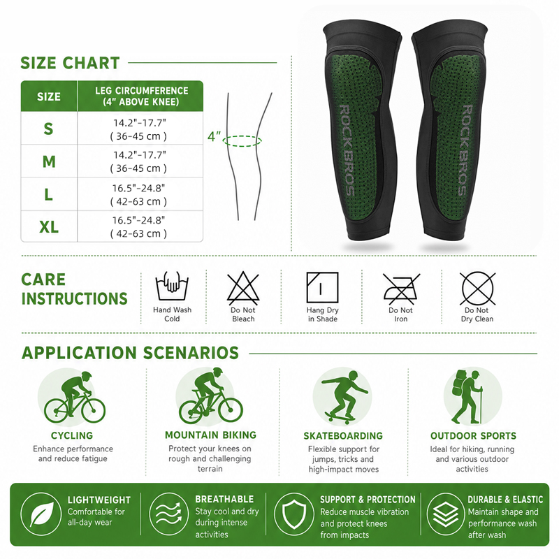 ROCKBROS Cool Sport Legs MTB C - Cycle Gear 评论和价格