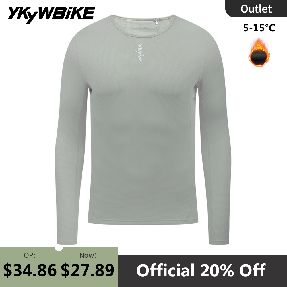 YKYWBIKE Men Cycling Base Laye - Cycling Gear Winter 评论和价格