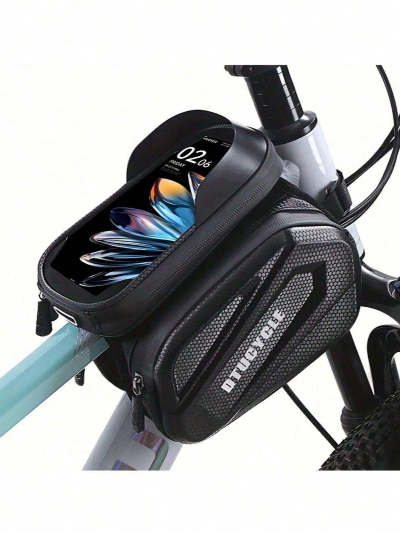 Mountain Bike Front Frame Bag, - Cycling Heat Gear 评论和价格